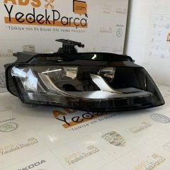 Audi A4 2008-2012 Sağ Far Motorlu Siyah Orijinal Magnetti Marelli 8K0941030