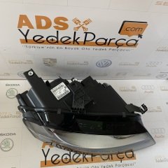 Audi A4 2008-2012 Sağ Far Motorlu Siyah Orijinal Magnetti Marelli 8K0941030
