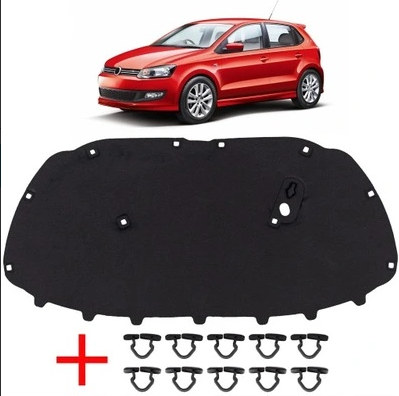 Volkswagen Polo 2010-2018 Kaput Keçesi Klipsli