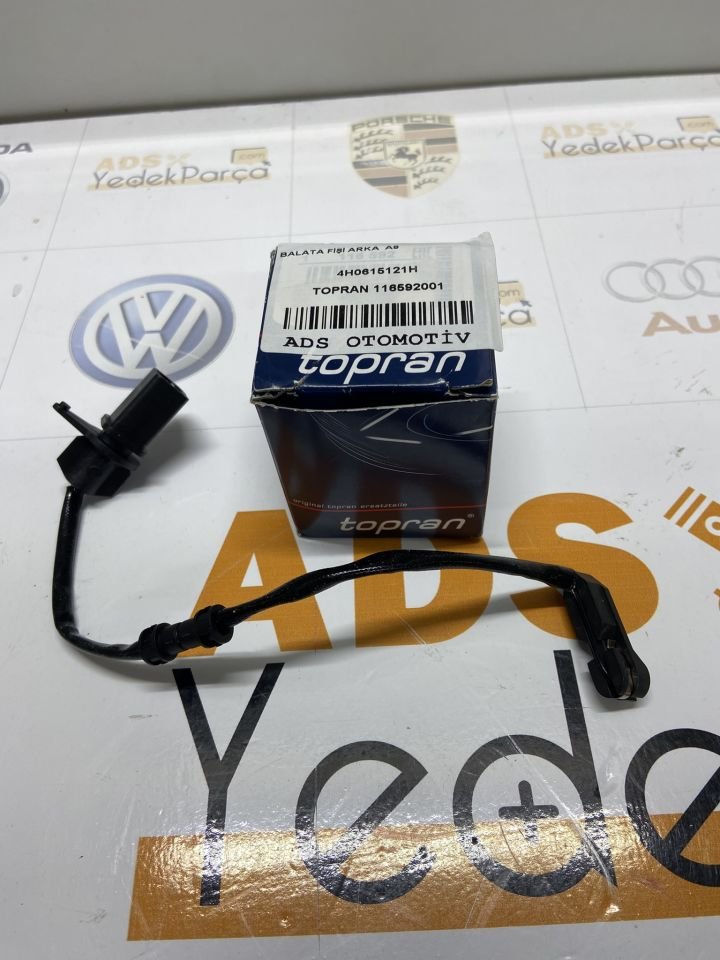 Audi A8 Arka Balata Fişi 255MM Topran Alman
