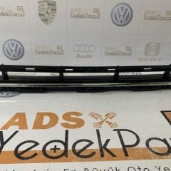 Audi A6 2015 Sonrası Ön Tampon Alt Orta Izgarası Kromlu Orijinal 4G0807683B