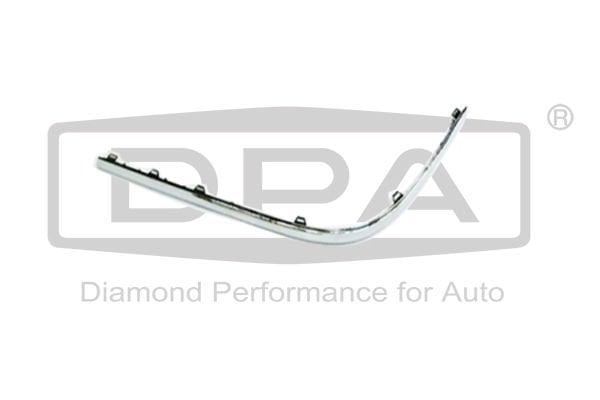 Passat CC Arka Sağ Tampon Çıtası Krom 2009-2012 3C8807460A