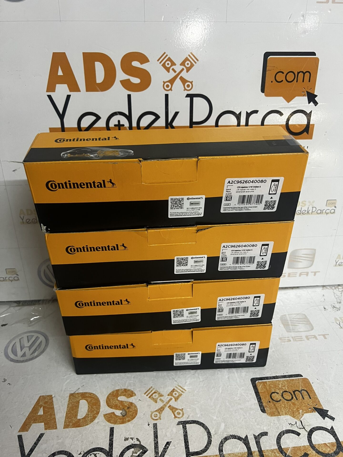 VW GOLF6 POLO CADDY JETTA AUDI A3 SEAT LEON 1.6 TDI 10 > CAYB CAYC CAYDYAKIT ENJEKTORU