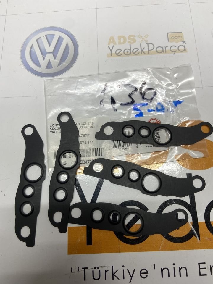 Porsche Cayenne Audi  A6 A7 A8 Q5 3.0TDI CRC CDUC Turbo Yağ Contası Küçük Elring