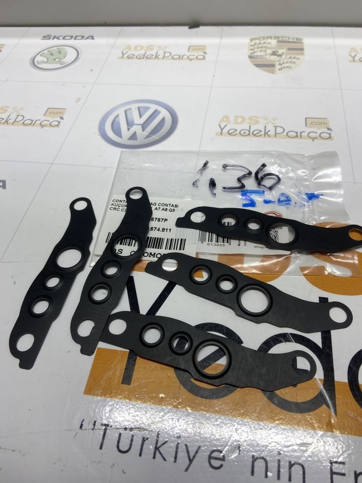 Porsche Cayenne Audi  A6 A7 A8 Q5 3.0TDI CRC CDUC Turbo Yağ Contası Küçük Elring