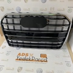 Audi A6 2014-2020 Ön Panjur Kromlu Parlak Siyah Orijinal 4G0853651M