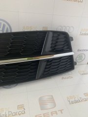 Audi A6 2015 Sonrası S Line A6 Sol Kromlu Sis Kapağı Orijinal 4G0807681An