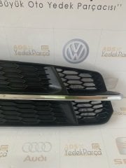 Audi A6 2015 Sonrası S Line A6 Sağ Kromlu Sis Kapağı Orijinal 4G0807682An