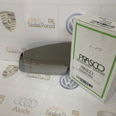 Audi A3 2004-2008 Sol Ayna Camı Prasco İtalyan Marka