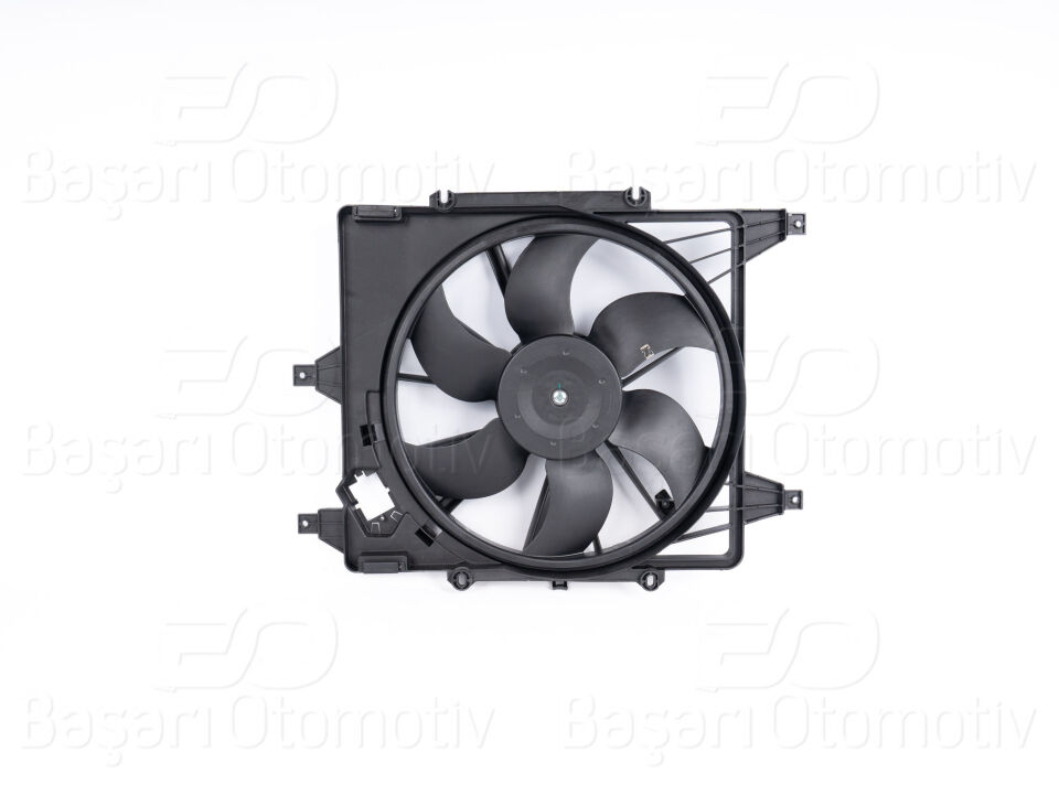 RENAULT CLIO II (BB0/1/2,CB0/1/2) 1.5 DCI 1998 >FAN MOTORU DAVLUMBAZLI (370MM+66W+2FIS+6KANAT)
