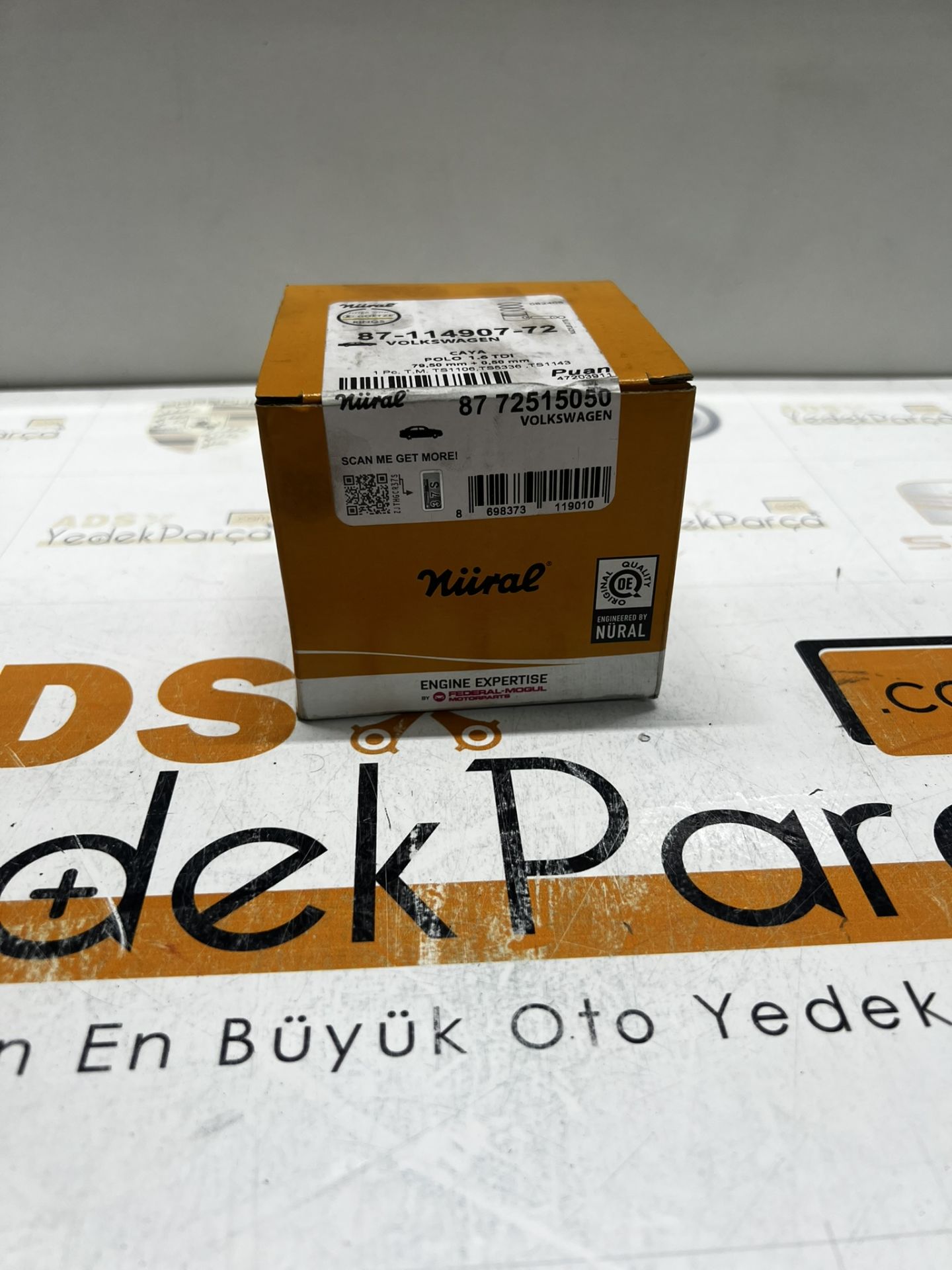 Golf Passat Polo Caddy 1.6Tdı Cay 1.2 Cfw Piston Segman 050 80.mm Goetse