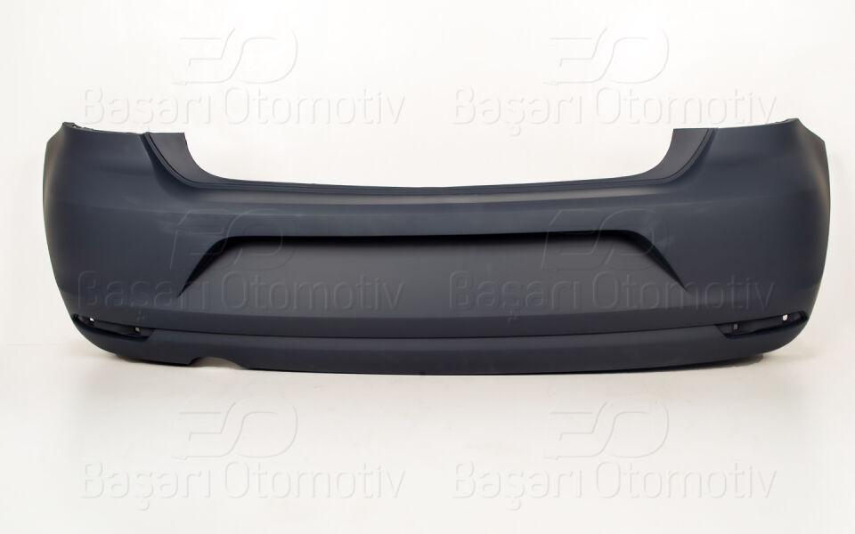 VW POLO 14-18TAMPON ARKA SENSORSUZ EGZOST DELIKLI ASTARLI