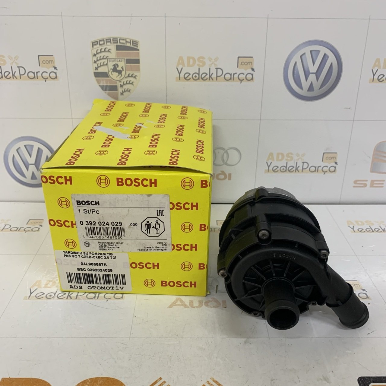 Volkswagen T7 2.0Tdı Ek Su Pompası Orijinal Bosch