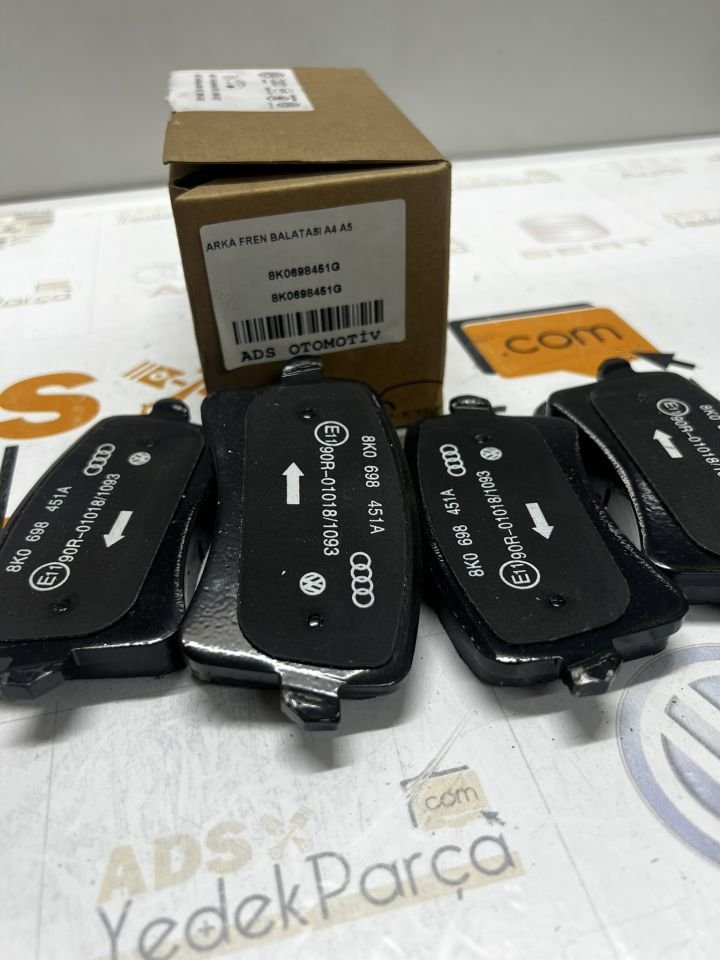 Audi A4 A5 Q5 Arka Fren Balatası Oem