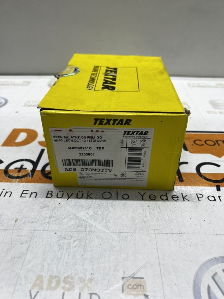 Golf 7 Leon Octavia Audi A3  Ön Balata Textar