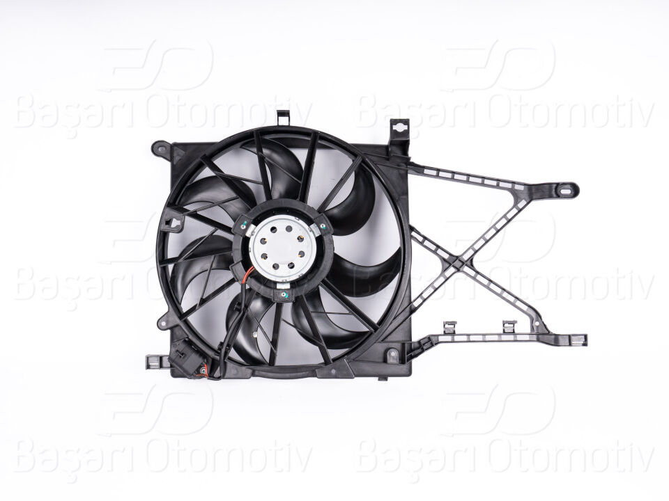 OPEL ASTRA H ZAFIRA 1.4 1.6 1.8 Z14XEP Z16XE Z16XEP X18XE A18XER Z18XER 04 >FAN MOTORU DAVLUMBAZLI (390 MM-3 FIS-7 KANAT)