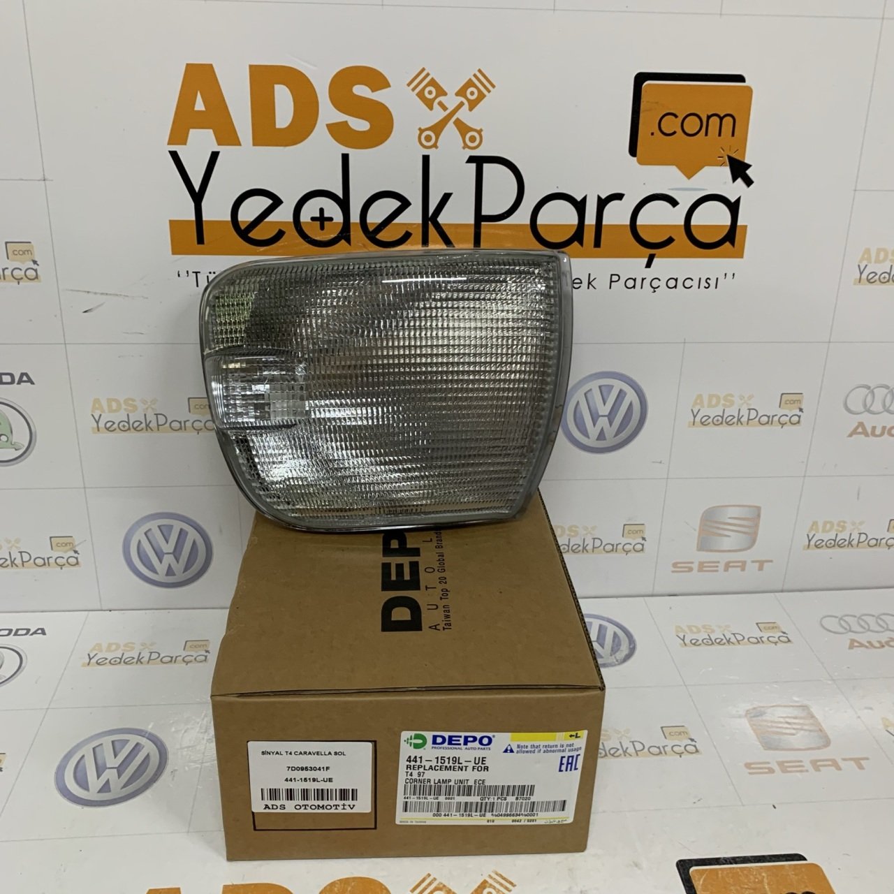 Volkswagen Transporter Carevella 1997 Sonrası Sol Sinyal Lambası Depo Marka