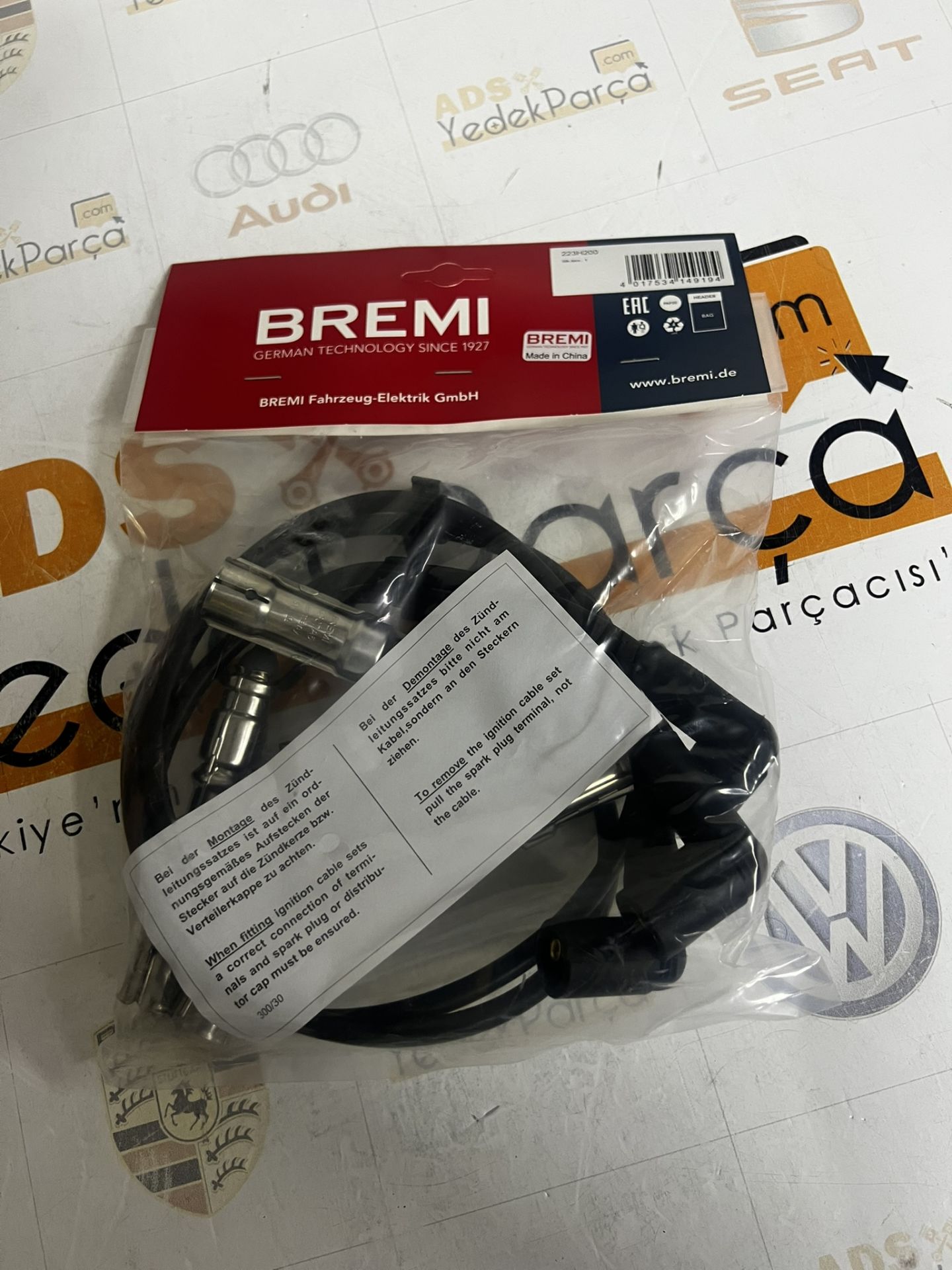 Golf 4 Bora Octavia leon A3 Buji Kablosu Takım  Bremı Takım