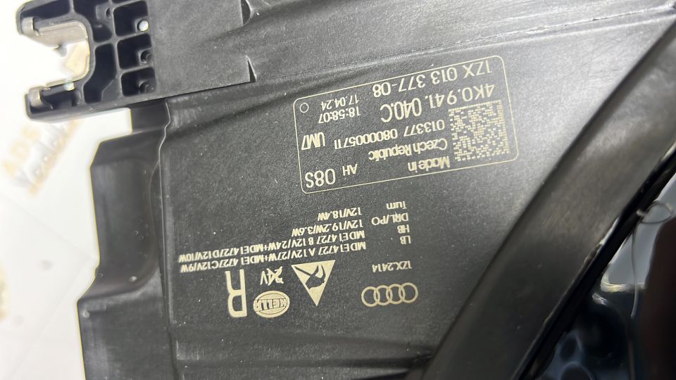 Audi A6 C8 2019-2022 Sağ Far Led Matrıx Orjinal