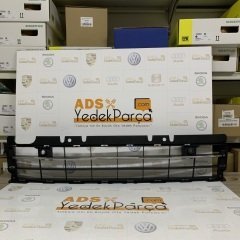 Volkswagen Beetle 2012-2016 Ön Tampon Orta Izgara Kromlu Sensörlü Orjinal