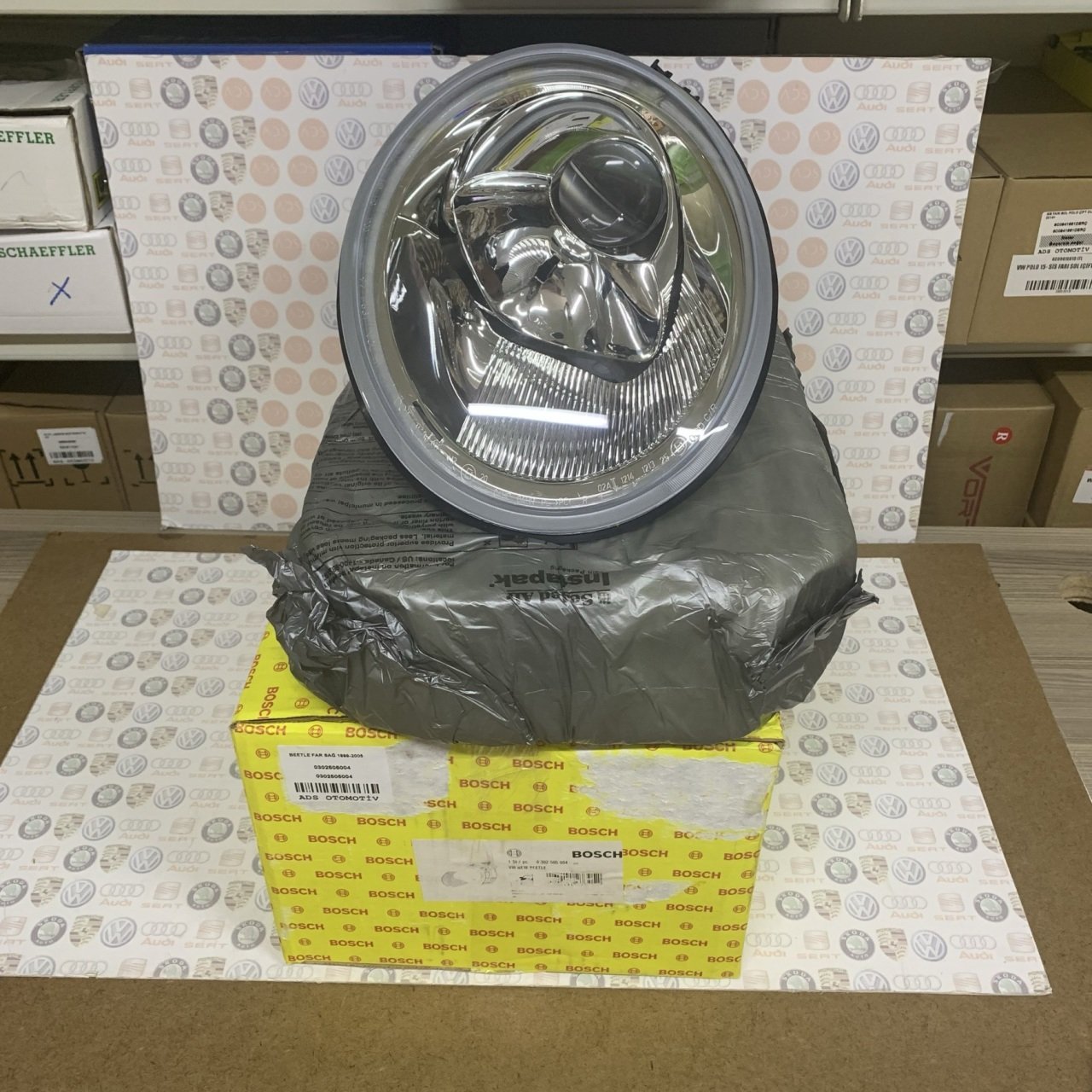 Volkswagen Beetle 1999-2005 Sağ Ön Far Bosch Marka Orijinal