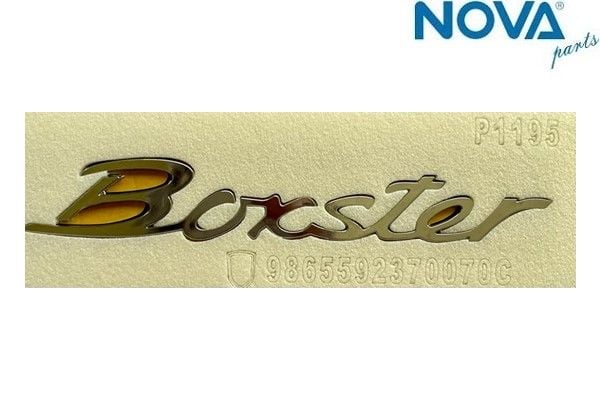 Porsche Boxster Krom Yazı Amblem 9865592370070C