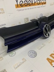 Volkswagen Golf 4 Ön Panjur Mavi Renk Logolu Orijinal 1J0853653C