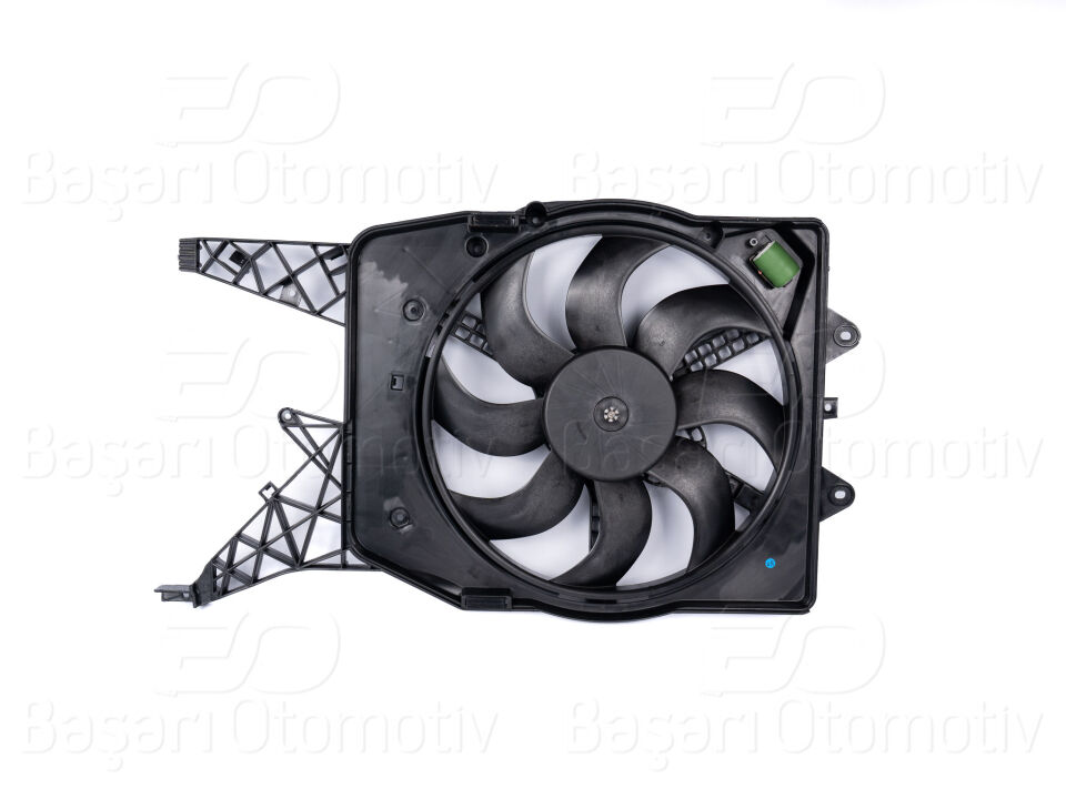OPEL CORSA D 1.3 CDTI 07 >FAN MOTORU DAVLUMBAZLI (370 MM-2 FIS-8 KANAT)