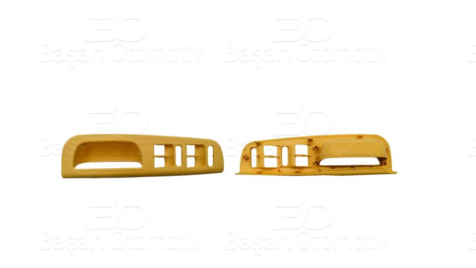 Volkswagen Bora Golf 4 Passat Cam Açma Paneli Çerçevesi Bej 4 Düğmeli (1997 Model ve Sonrası)