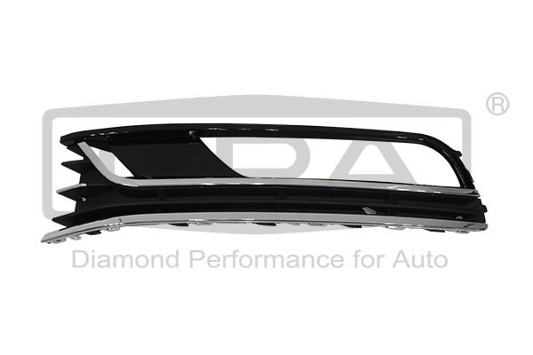 VW Passat 2010-2014 Sol Sis Far Izgarası ( Çift Krom Highline )