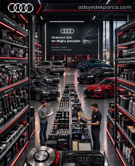 Audi marka yedek parçalar <span>stoklarda!</span>
